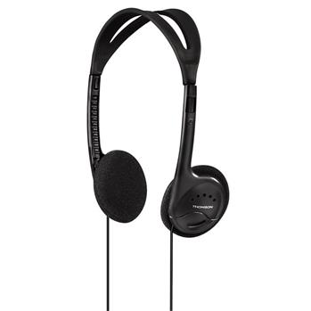 Sluchátka Thomson HED301, on-ear, černá