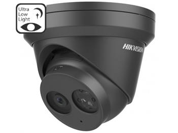 DS-2CD2345FWD-I(BLACK)(2.8mm) 4MPix IP venkovní DOME kamera; H265; WDR; ICR; EXIR; obj.2,8mm; černá