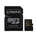 Karta paměťová KINGSTON MICRO SDHC 32GB CLASS 10 + adaptér