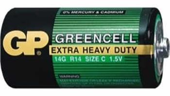 baterie GP14G R14 zelená *B1230